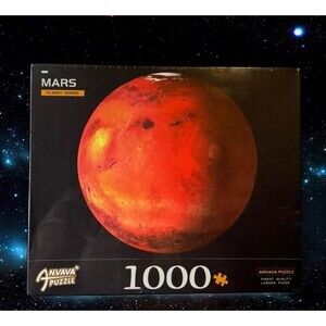 Mars Planet Series Anvana 1000 Piece Larger Jigsaw Puzzle The Red Planet New